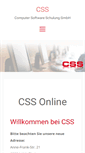 Mobile Screenshot of css-online.com