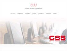 Tablet Screenshot of css-online.com