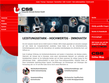 Tablet Screenshot of css-online.de
